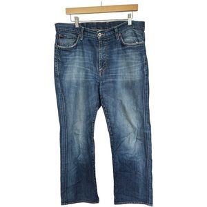 Lucky Brand Men's 181 Relaxed Fit Straight in Ol Chevy Nova Wash Size 34